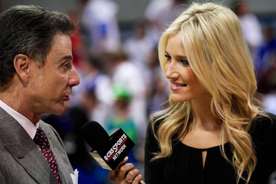 Kristine with Rick Pitino